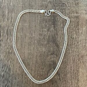 Elegant Pure Silver  Chain Necklace